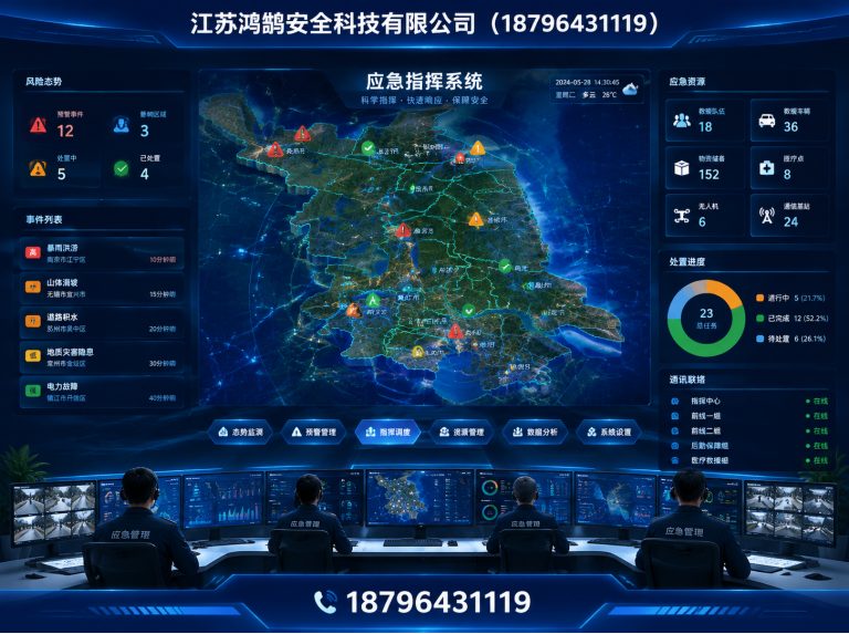 保山应急指挥系统展示图